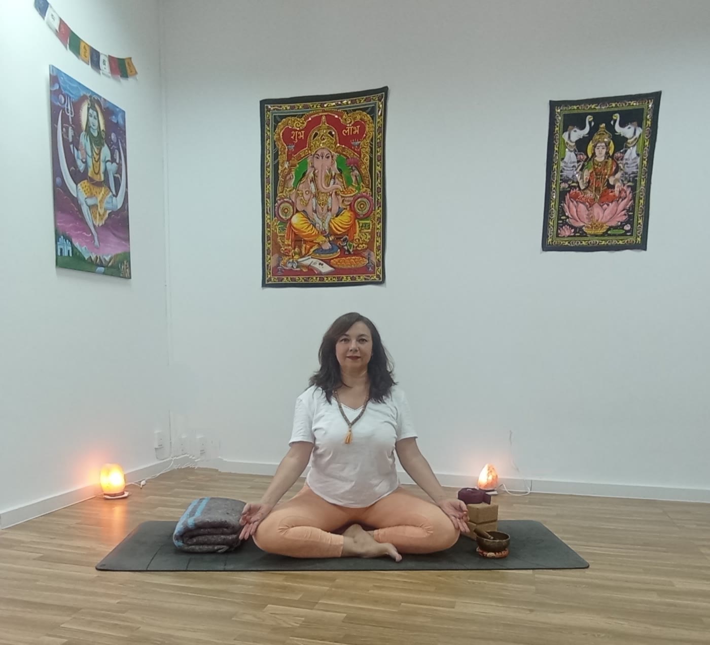 Rocío en meditación